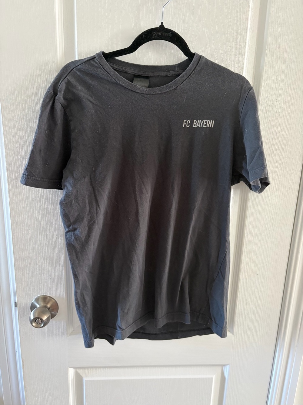adidas Black FC Bayern Short Sleeve Tee